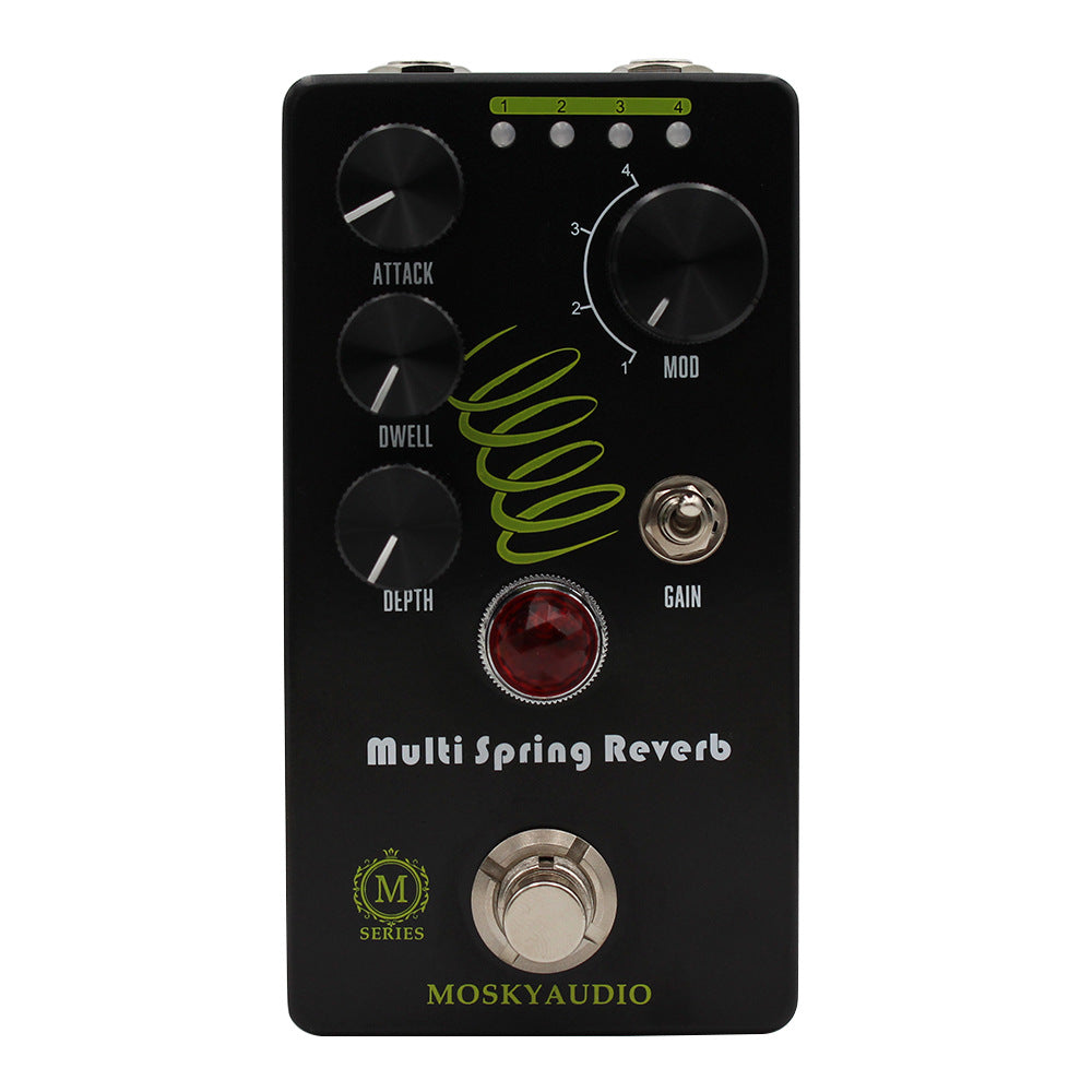 MOSKYAUDIO MULTI SPRING REVERB Guitar Effects Pedal