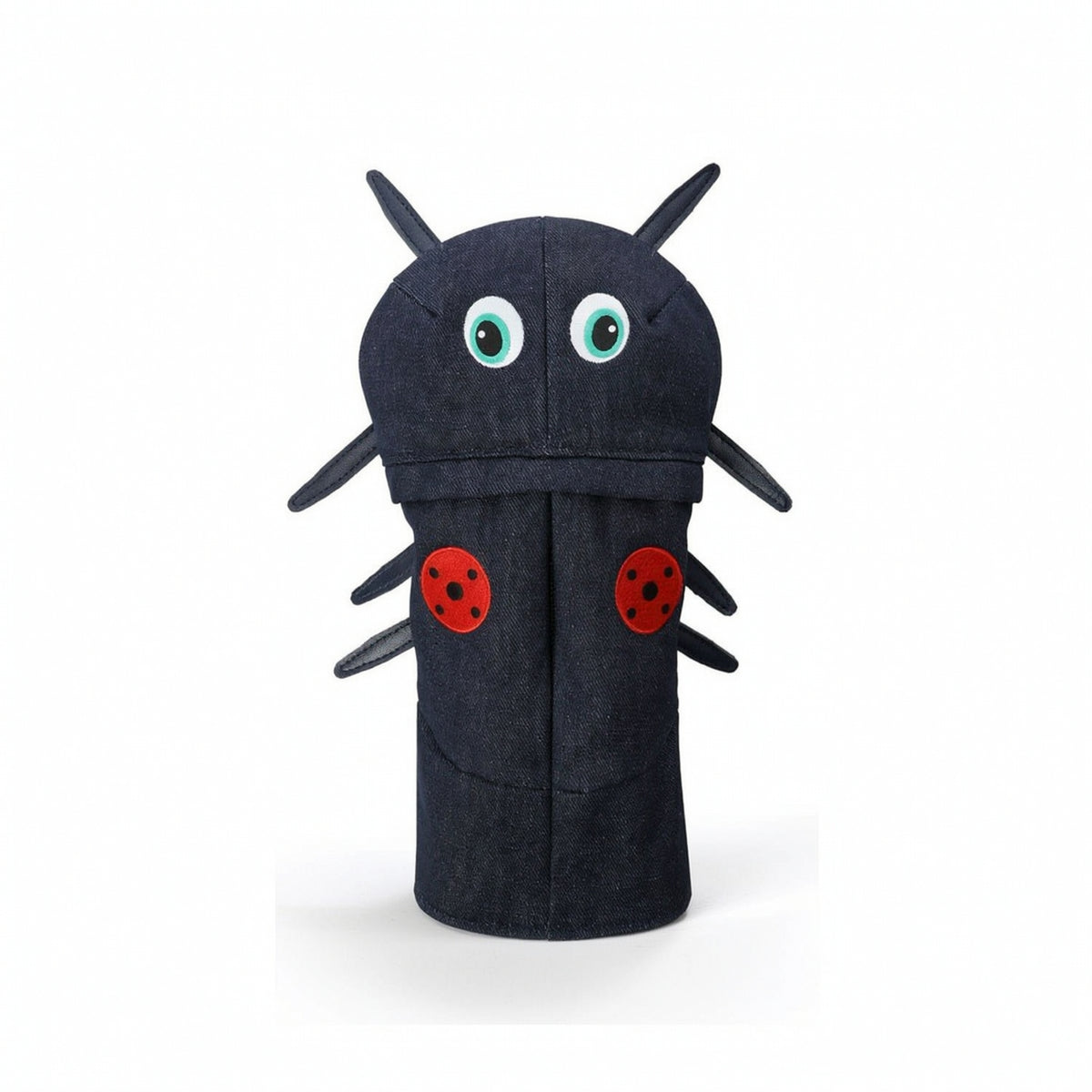 Cartoon Driver Headcover Structured Ladybug Headcover Cute Golf Club Head Cover for Golfers