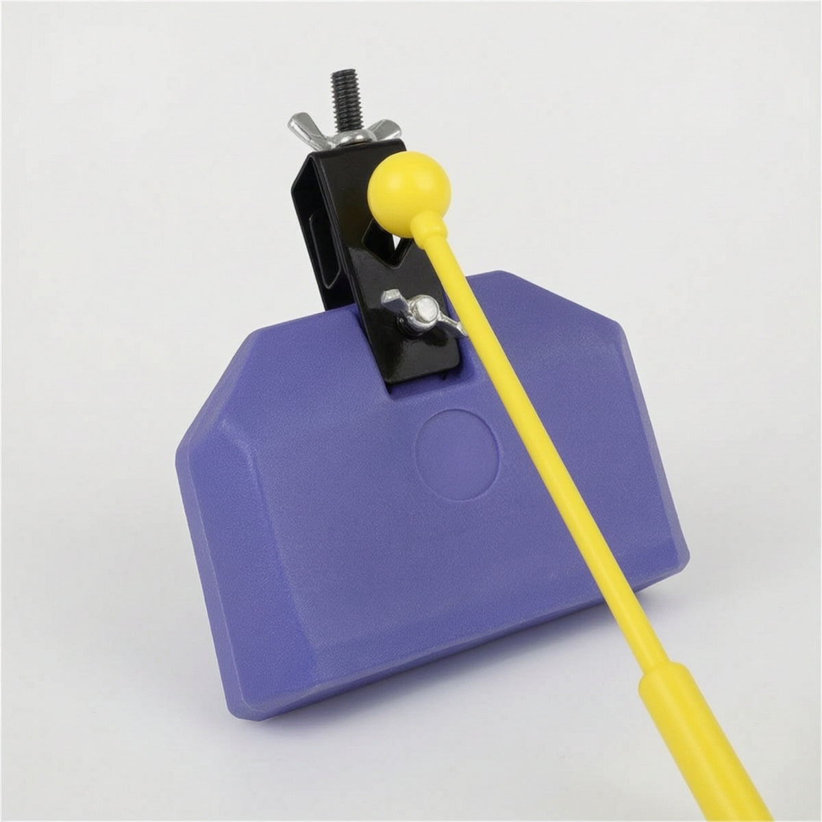 Drum Jam Block with Beater Secure Percussion Block with Clamp Woodblock for Percussionists