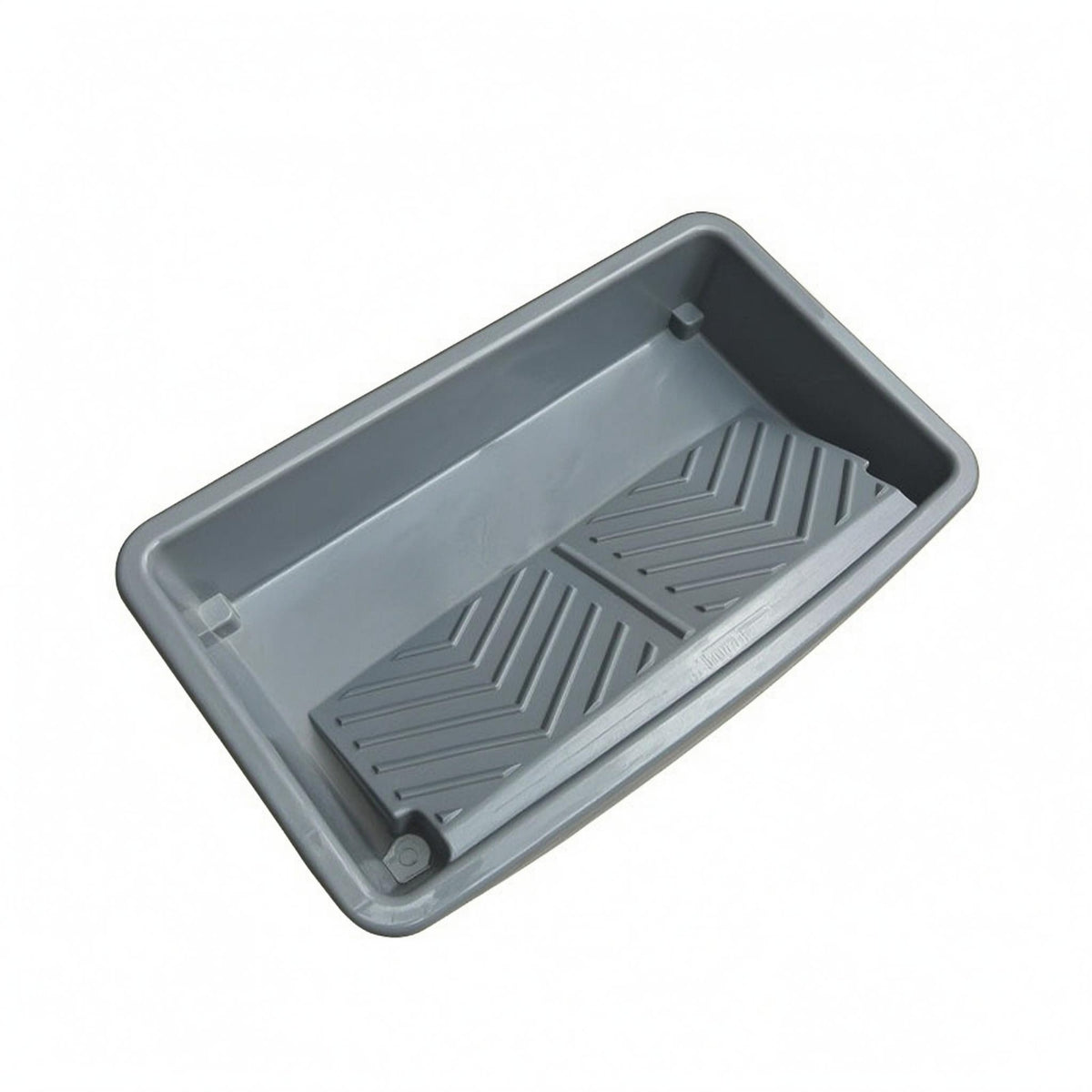 20-Inch Paint Roller Tray Raised Rim Painting Supply Molded
