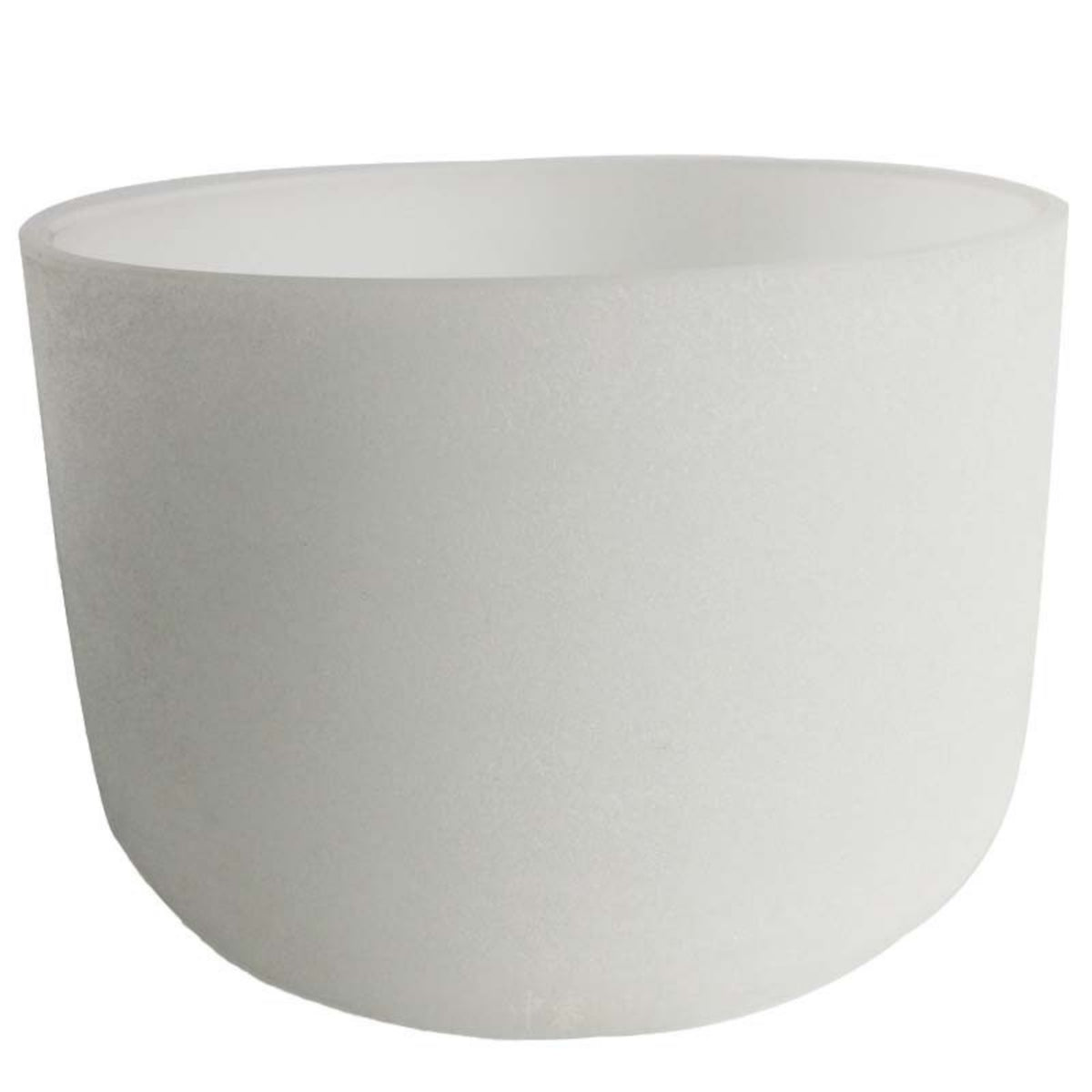 Translucent Crystal Singing Bowl Minimalist Frosted Singing Bowl Lightweight Sound Healing Instrument High-Clarity for Practitioners, Meditation, Relaxation