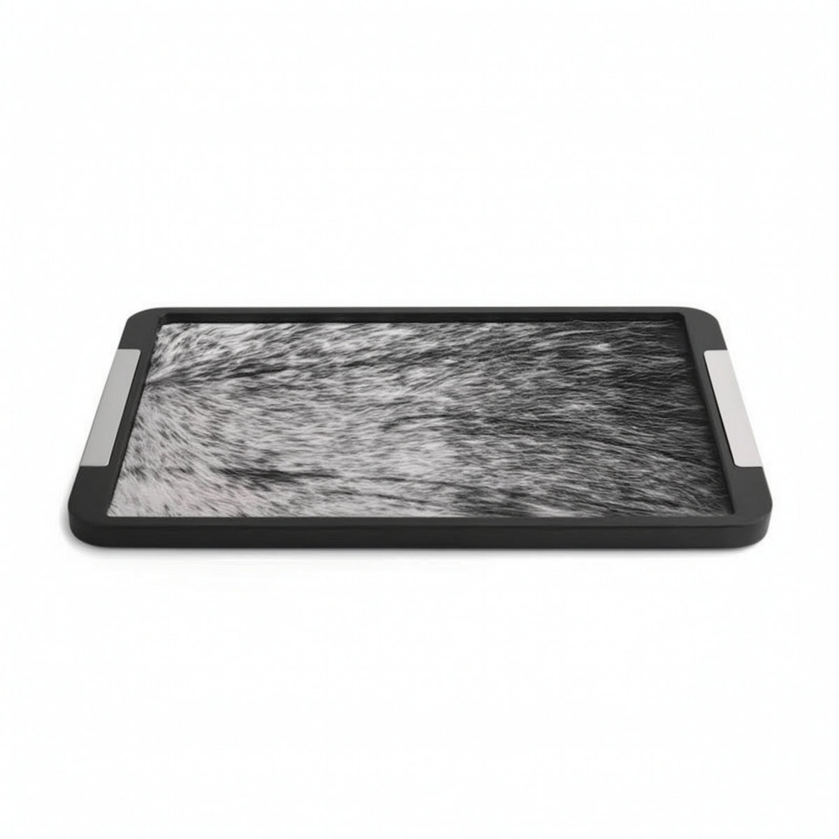 Tray with Handles Low-Height Organizer Tray Decorative for Vanity