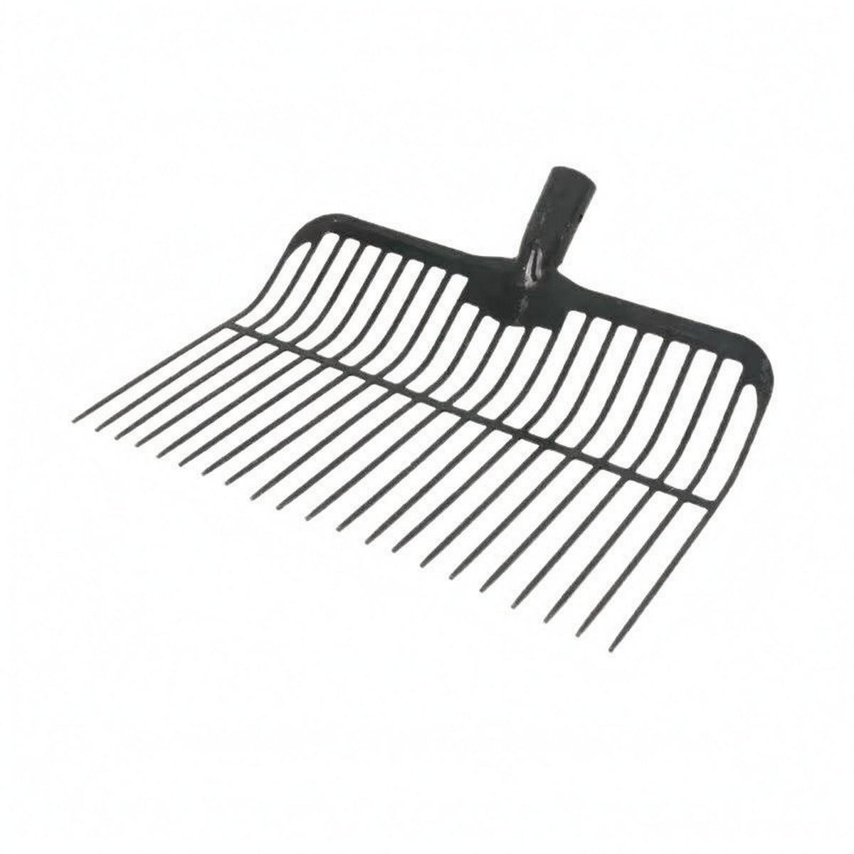 Paddy Fork Head Black Rake-Like Fork Head Broad Tool Body Tool for Farming