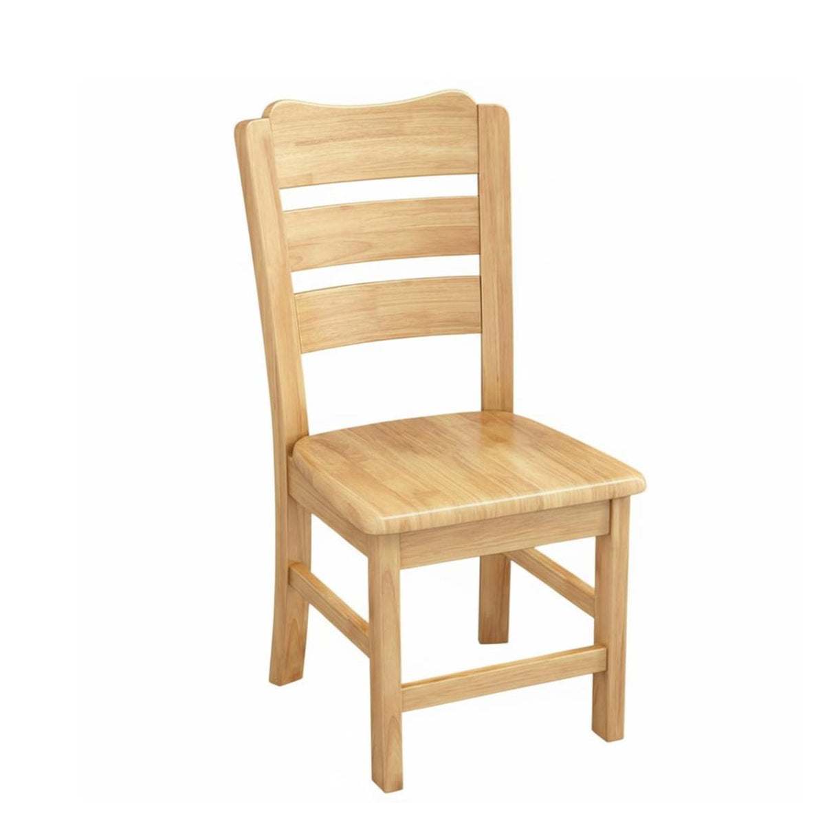 Sturdy Wood Backrest Chair Chinese design Wooden Side Chair for Homeowners, Adults
