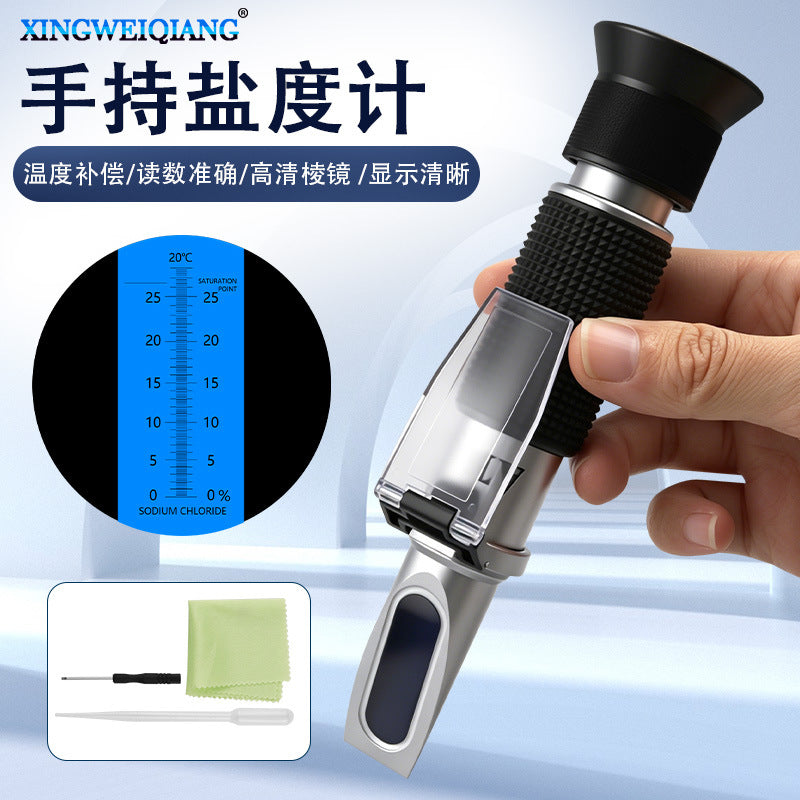 Handheld Salinity Refractometer for Aquaculture