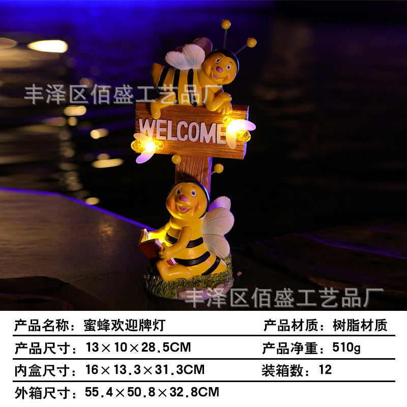 Bee Welcome Sign