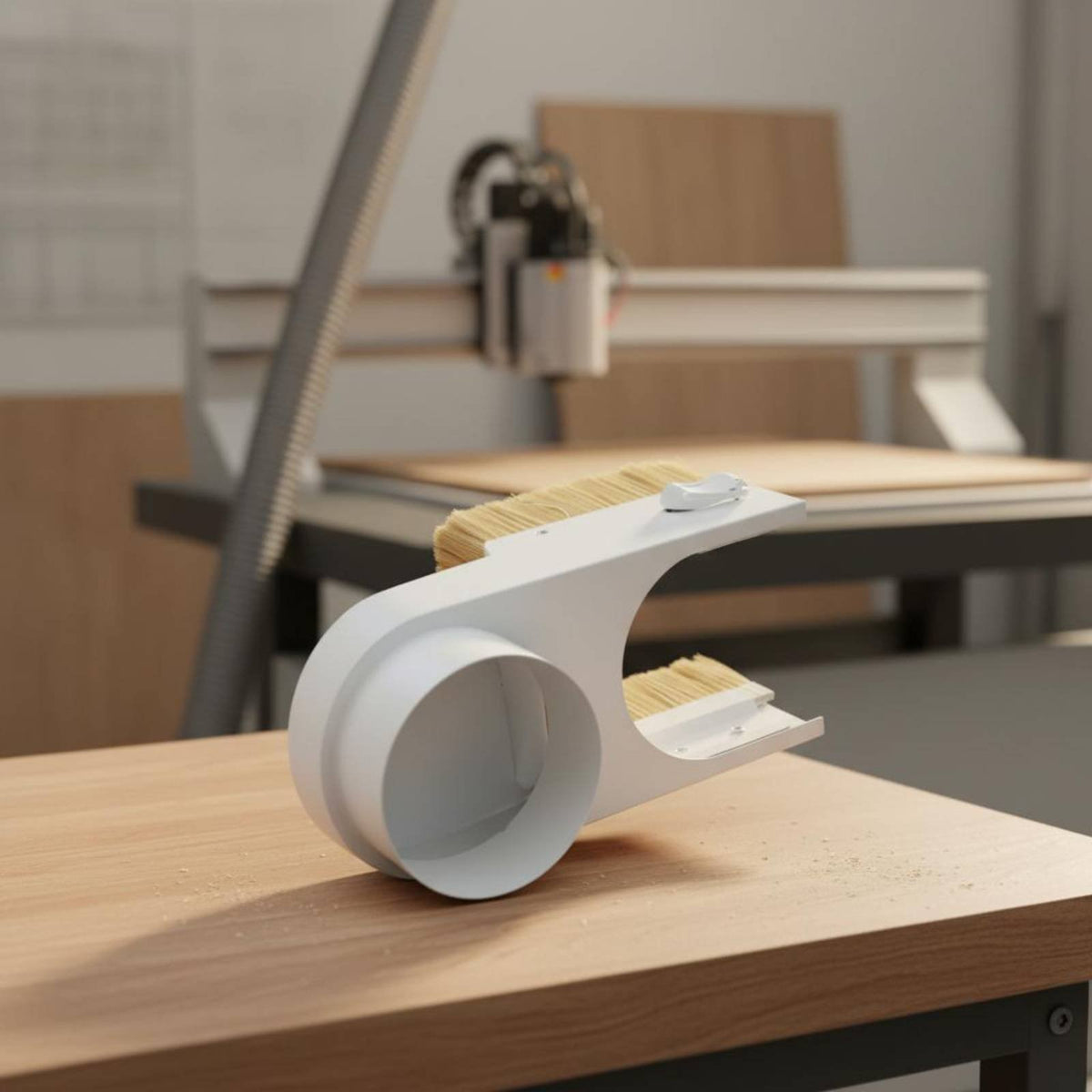 Push Pull Dust Hood Strong Suction Engraving Machine Dust Guard Easy to Install