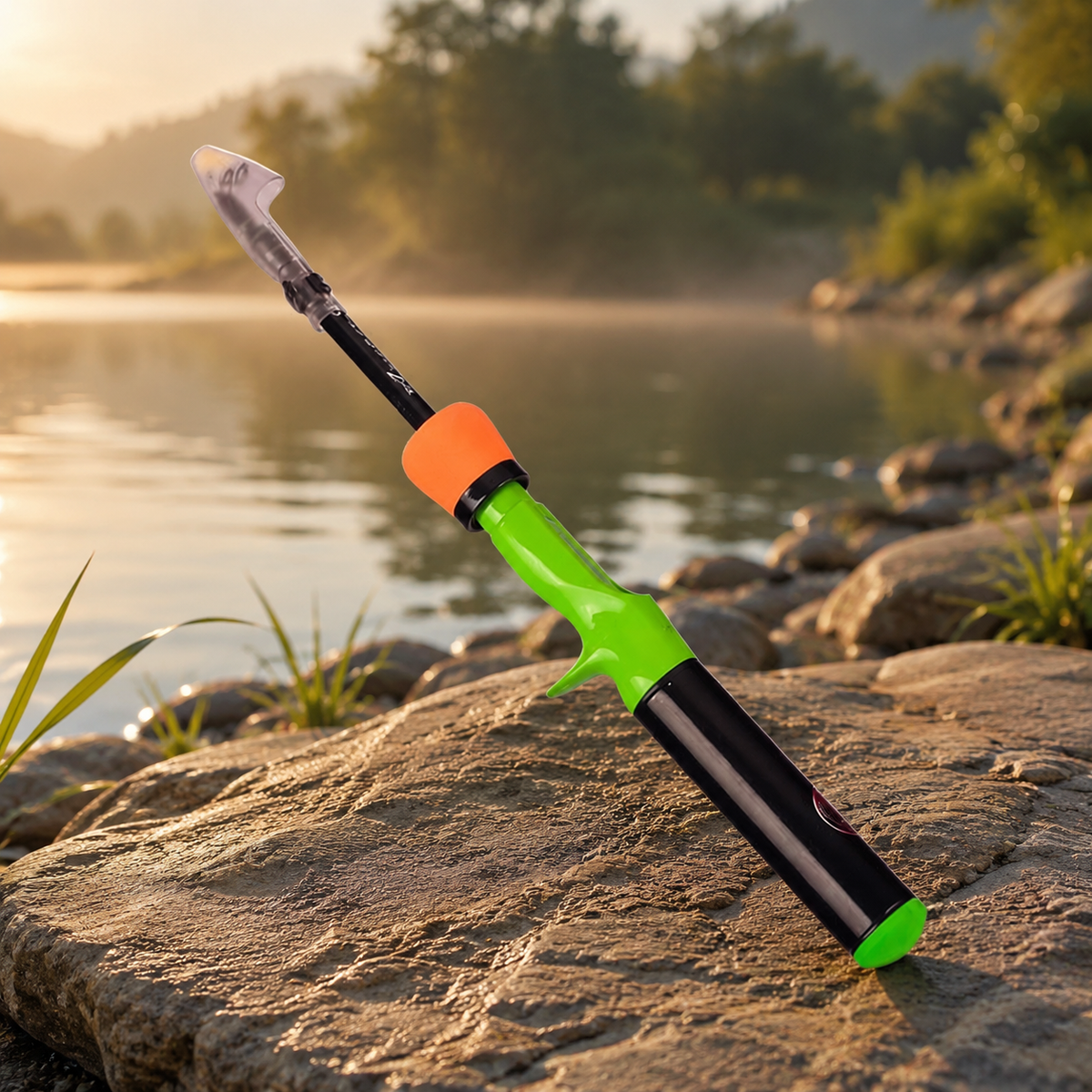 Verdant Childrens Fishing Rod, 1.2m Fishing Set for Kids with Reel & Line, Junior Fishing Kit for Micro Aquatic Animals