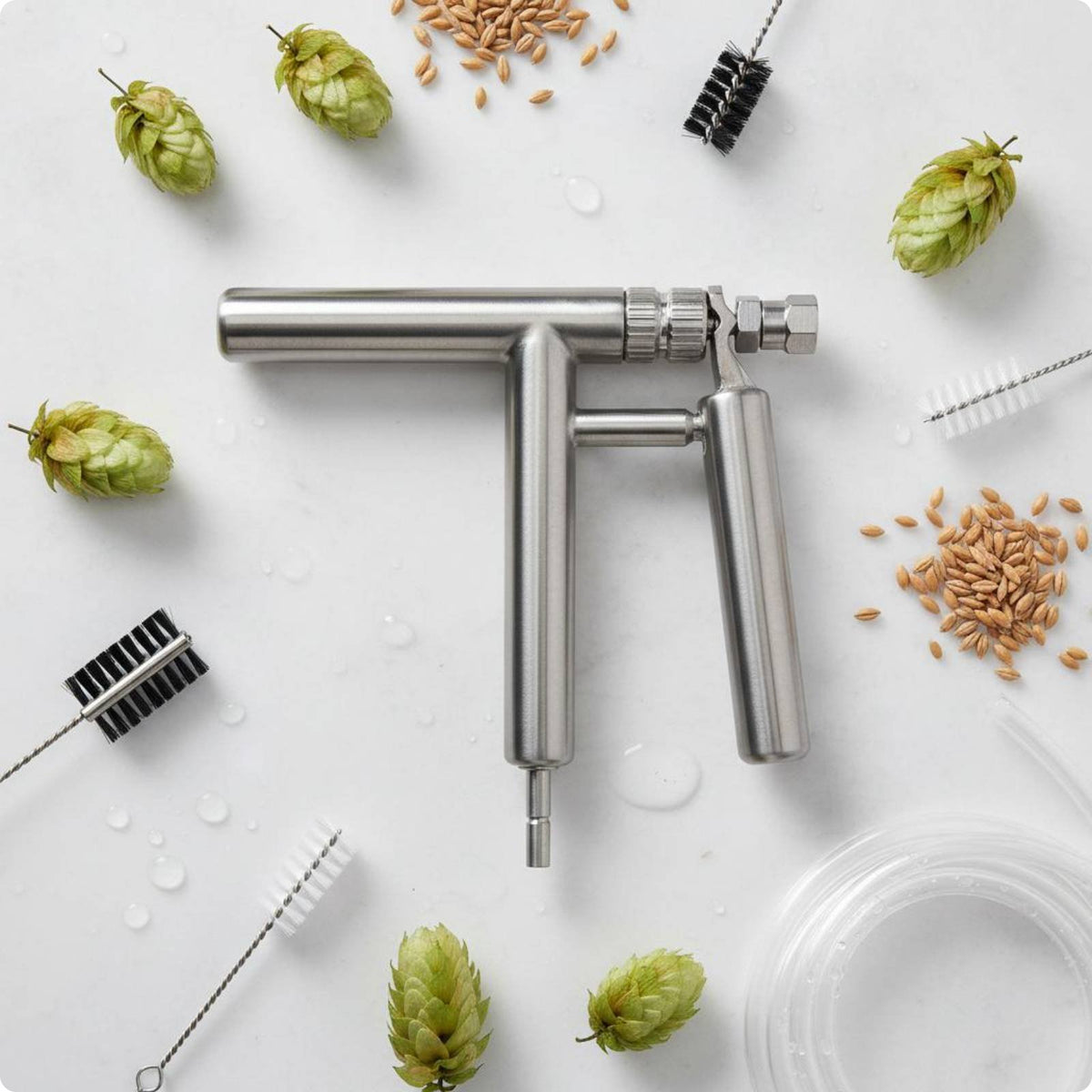 304 Stainless Steel Beer Tap Food Grade Brewery Equipment Even Pour