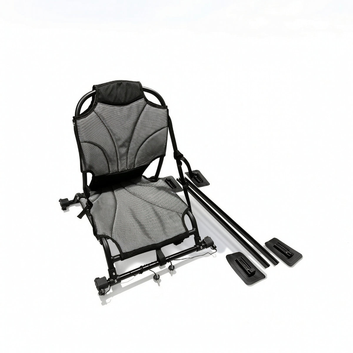 Adjustable Kayak Seat with Straps Universal Cushioned Seat with for Paddleboard Riders