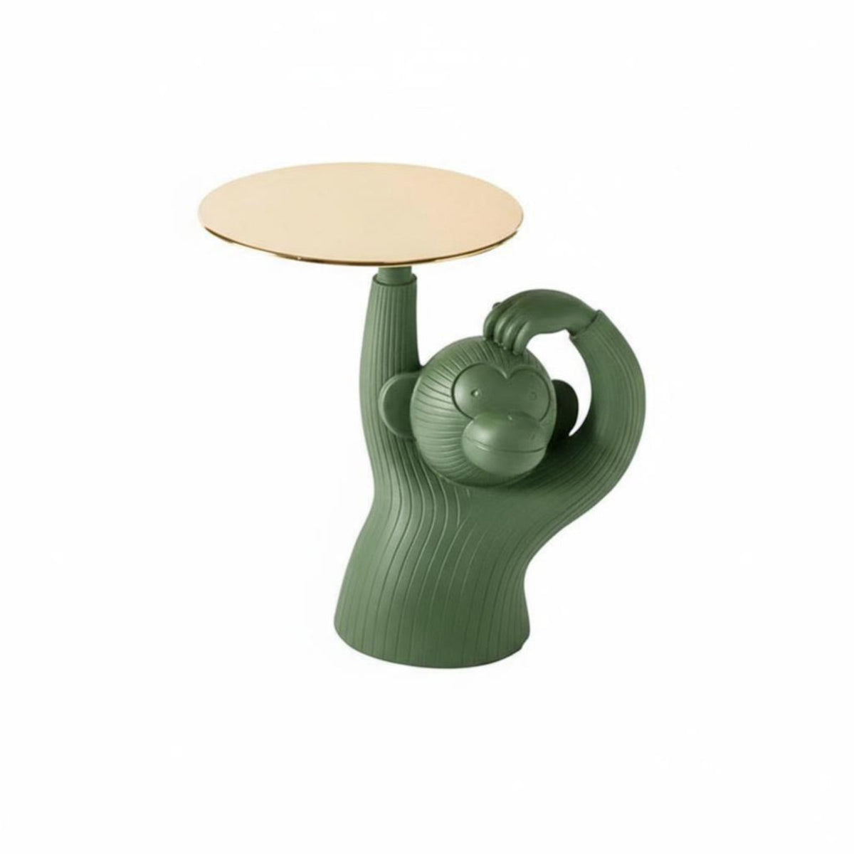 primateShaped Stand creature Theme Side Table Creative Design Modern design for Home Decor lovers, Bedroom, Balcony, Entryway