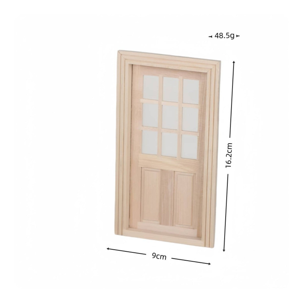 Dollhouse Window Door DIY Miniature Decor Architectural Feature