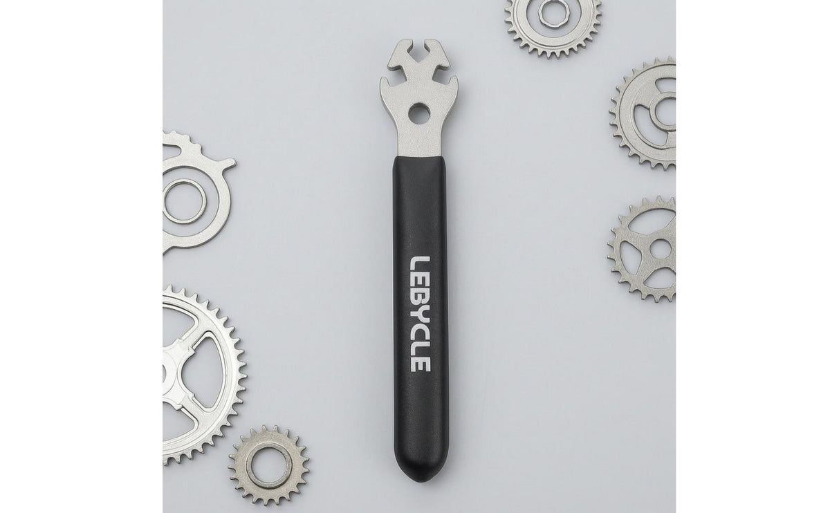 Three Nipple Sizes Bike Spoke Wrench Rust-Resistant Four-Prong Spoke Wrench Carbon Steel Bike Wheel Repair Tools Plated Surface