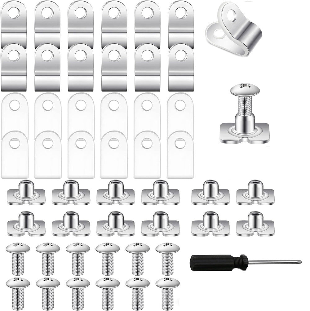 Ice Hockey Baseball Softball Hockey Helmet Face Mask Visor Repair Fastener Kit