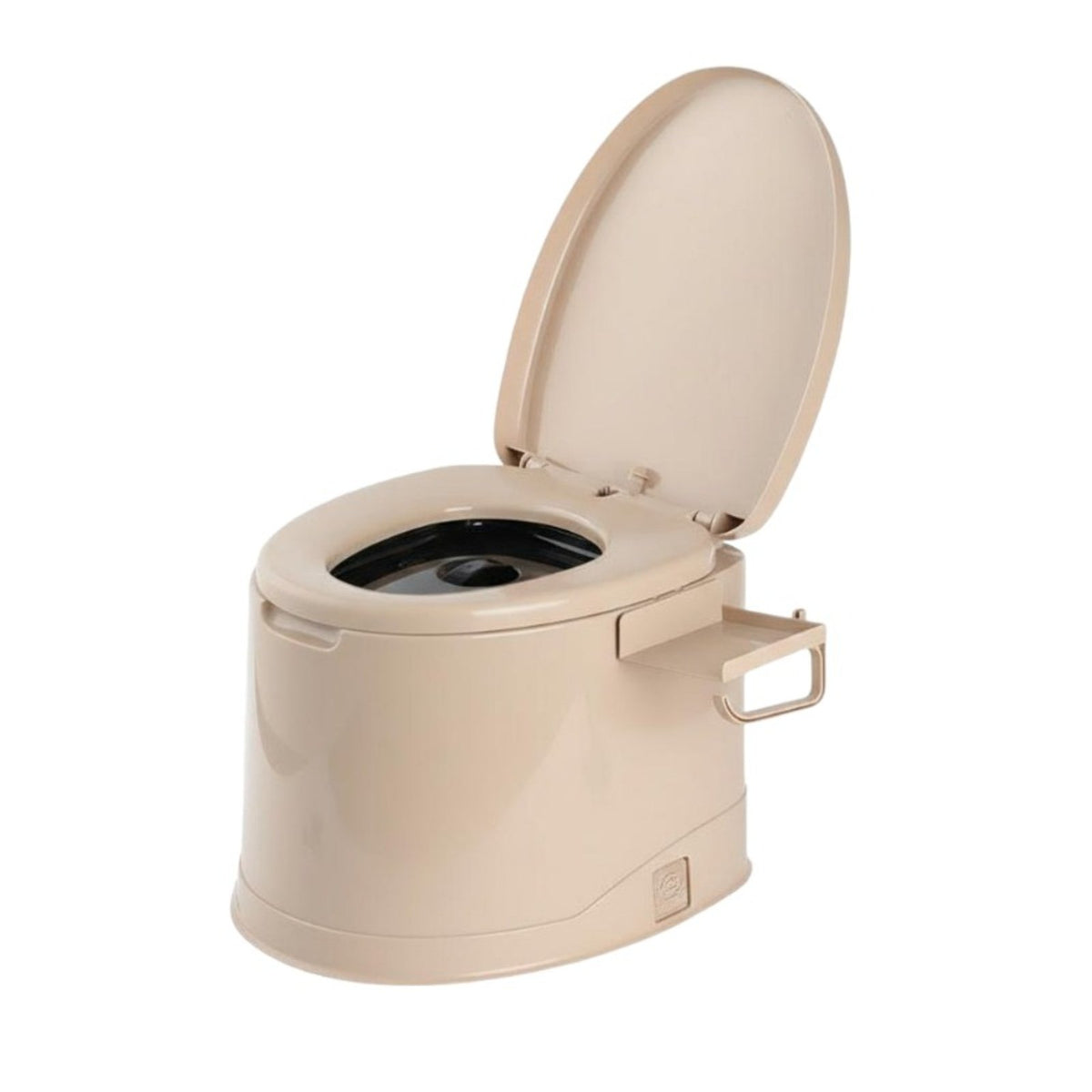 Portable Potty with Inner Container Comfortable Seat Bedside Toilet
