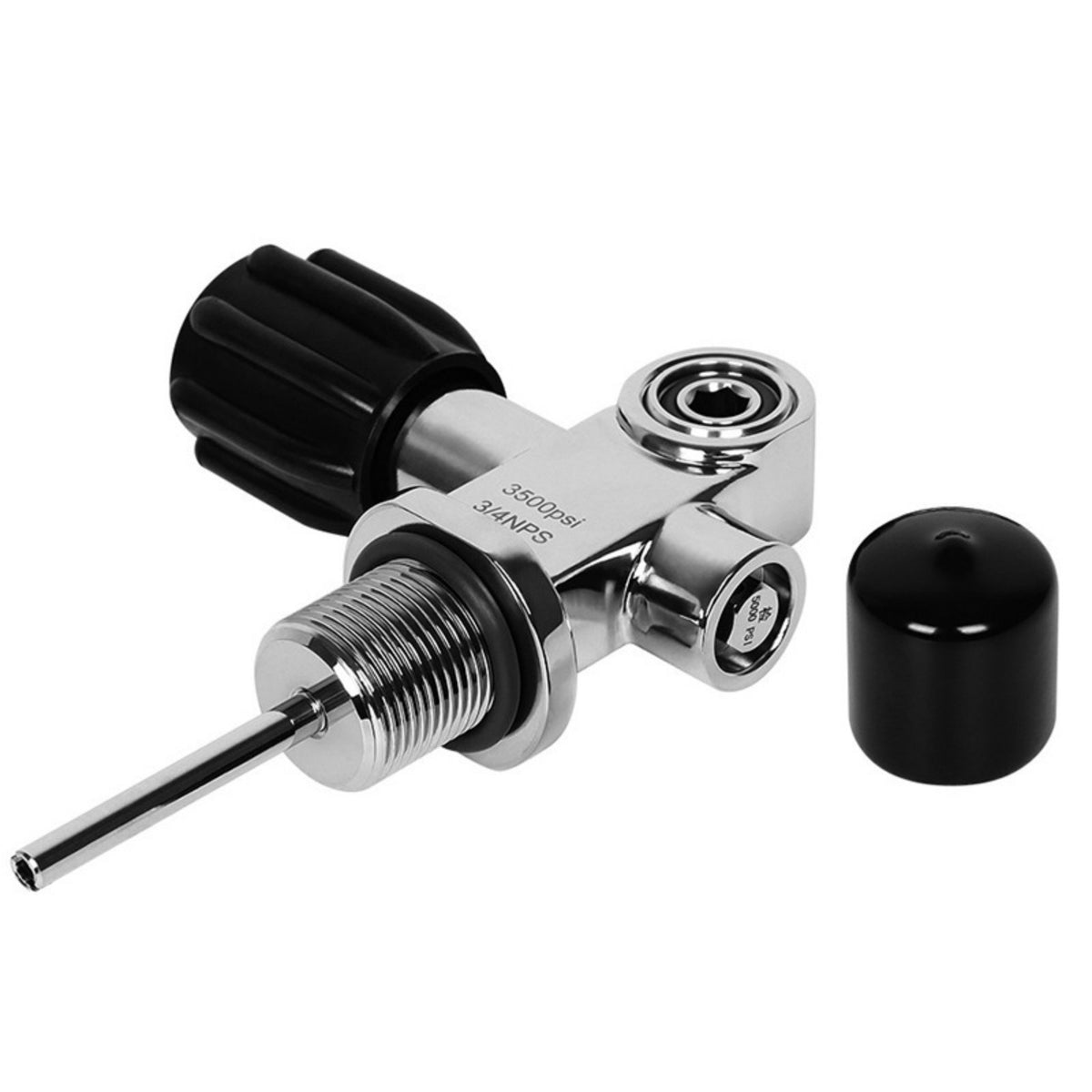 DIN Yoke Tank Connector Good Sealing Scuba Tank Connector Precision Machined Dive Gear for Firefighting