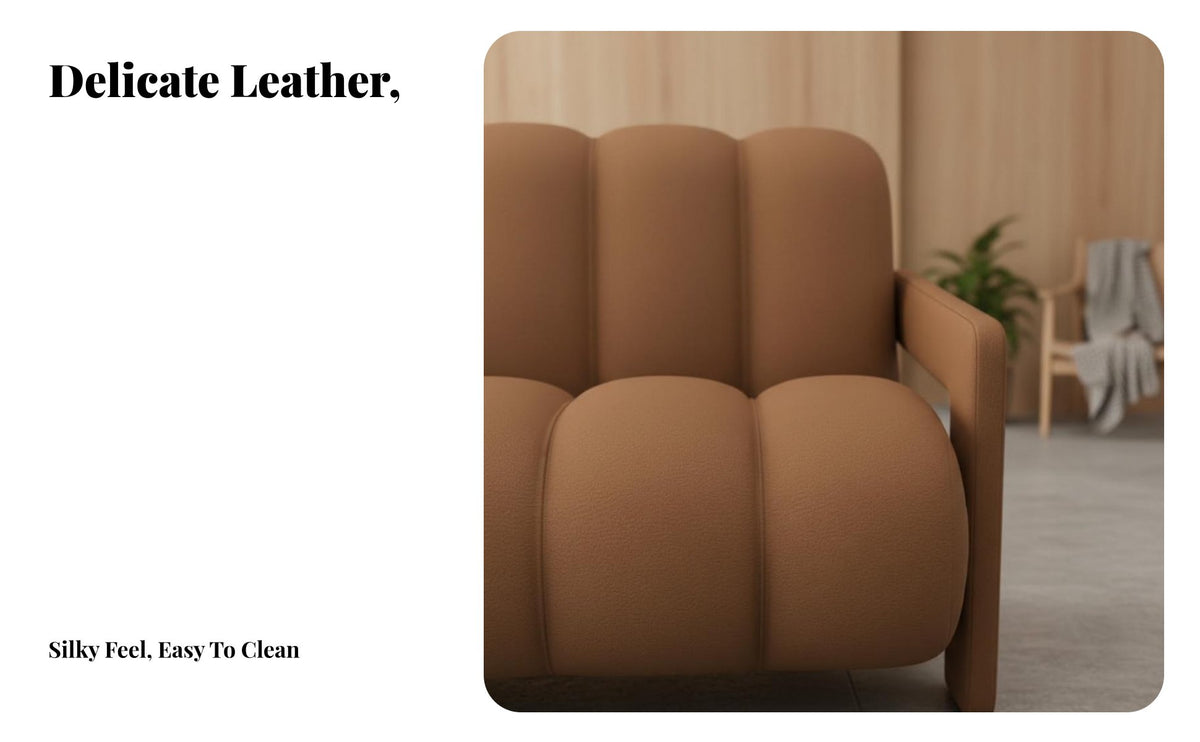 Nordic Design 3-Seater Straight Sofa Minimalist design 3-Seater Upholstered Couch Slim silhouette Legs Commercial Furnishing Sturdy Frame for Business Owners, Interior Designers, Apartment Dwellers, Office, Reception Area, Living Room, Bedroom