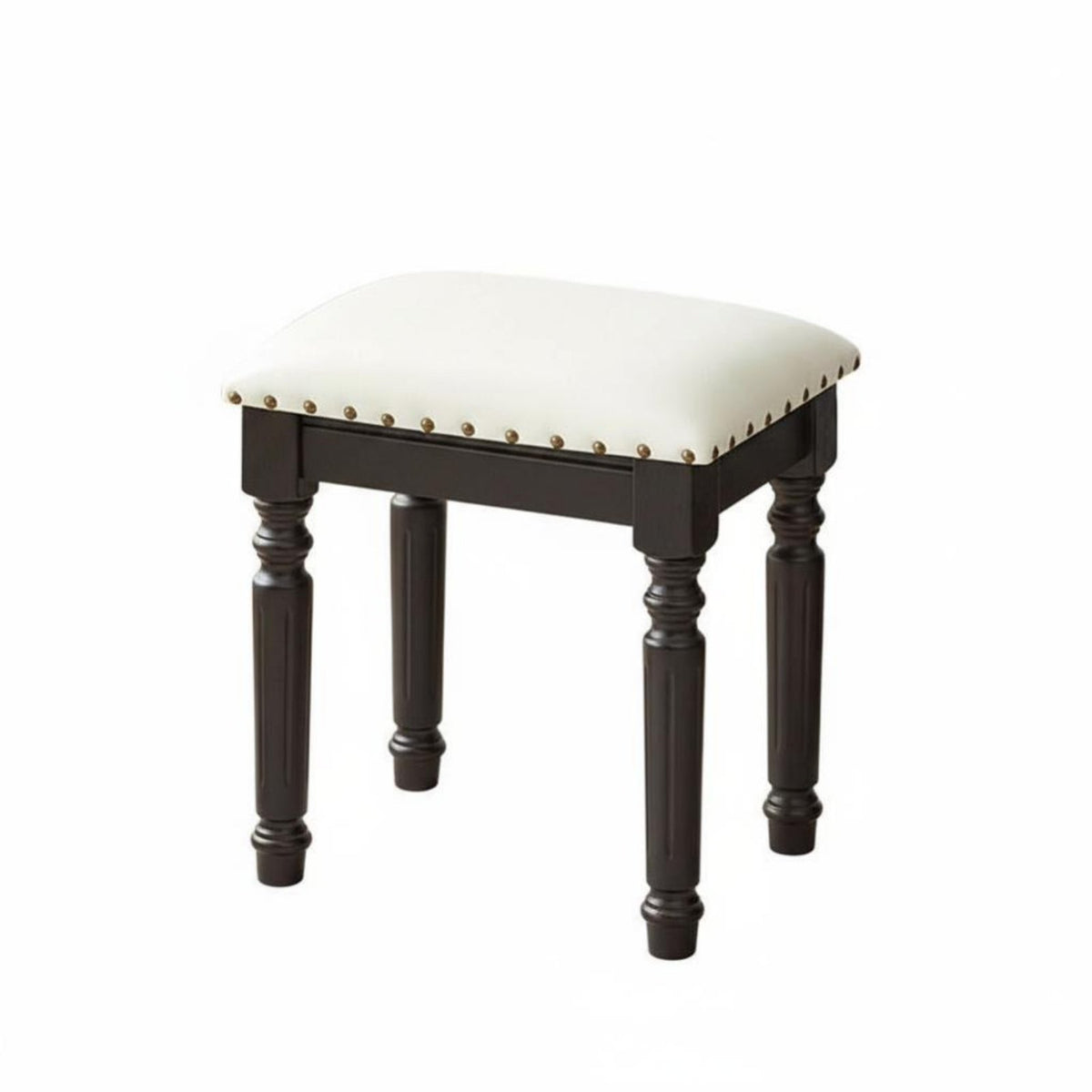 Upholstered Makeup Stool Light Luxury Vanity Seating mid-centuryera Modern