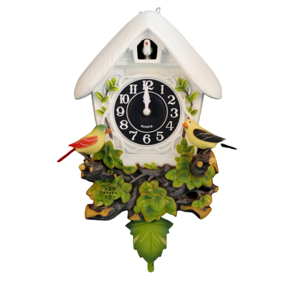 Cuckoo Clock with Pendulum Decorative Cuckoo Clock Traditional for Study