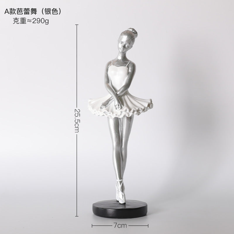 Silver Ballet Girl a