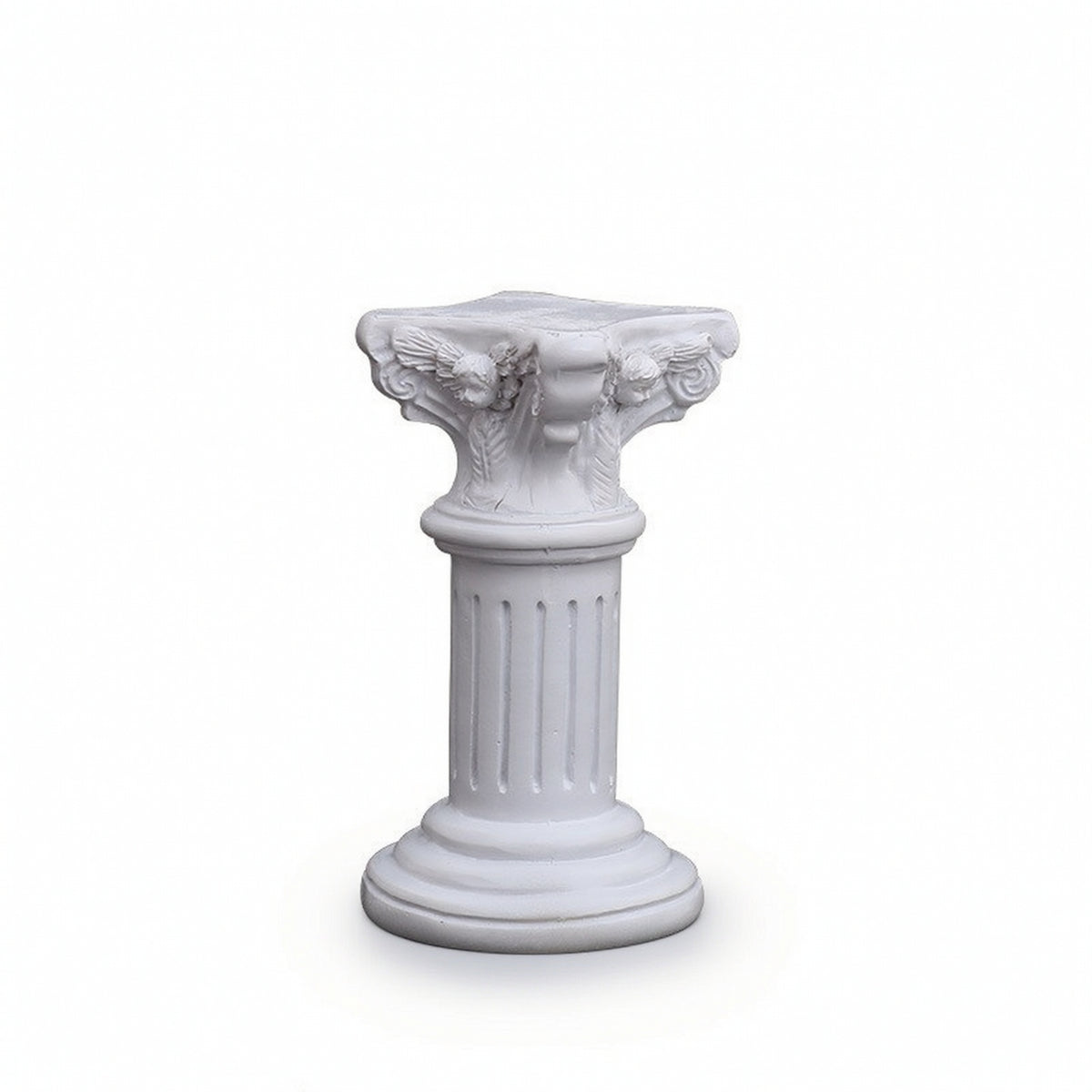 Roman Column Pedestal Fluted Display Stand Miniature for Home Decor, Collectors