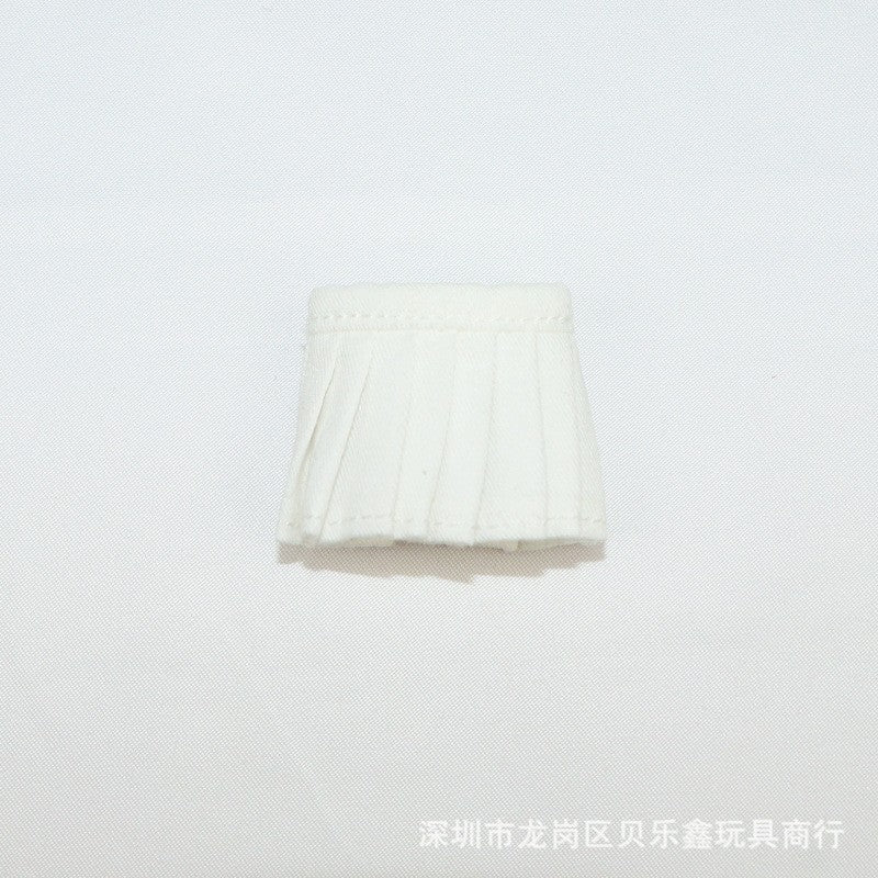 White / Short Skirt