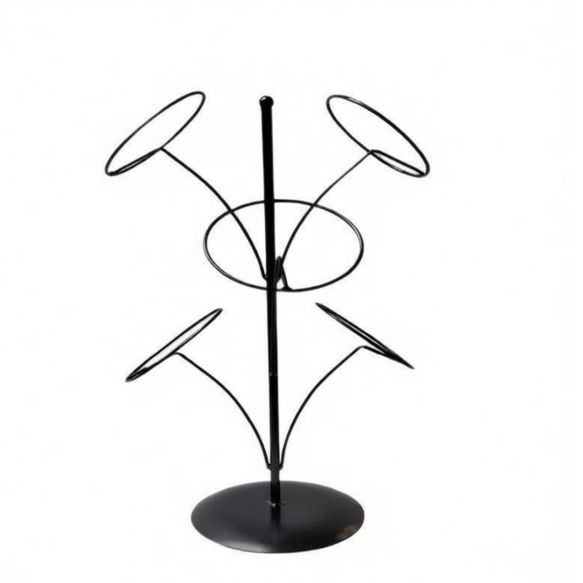 Hat Display Holder Stable Base Freestanding Hat Rack Saving Household Storage for Entryway, Closet