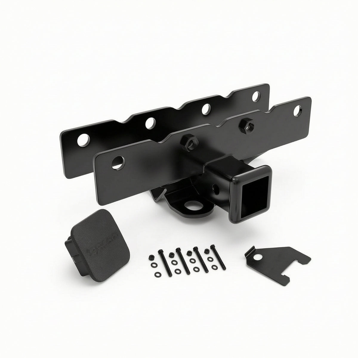 2-Inch Hitch Opening Adapter Steel Tow Hitch Adapter Hardware for off-Roaders