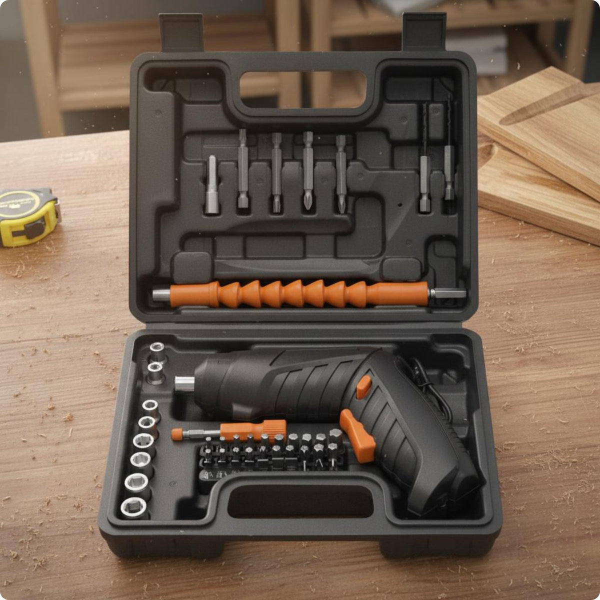 Rechargeable Electric Screwdriver Multi Handheld Compact