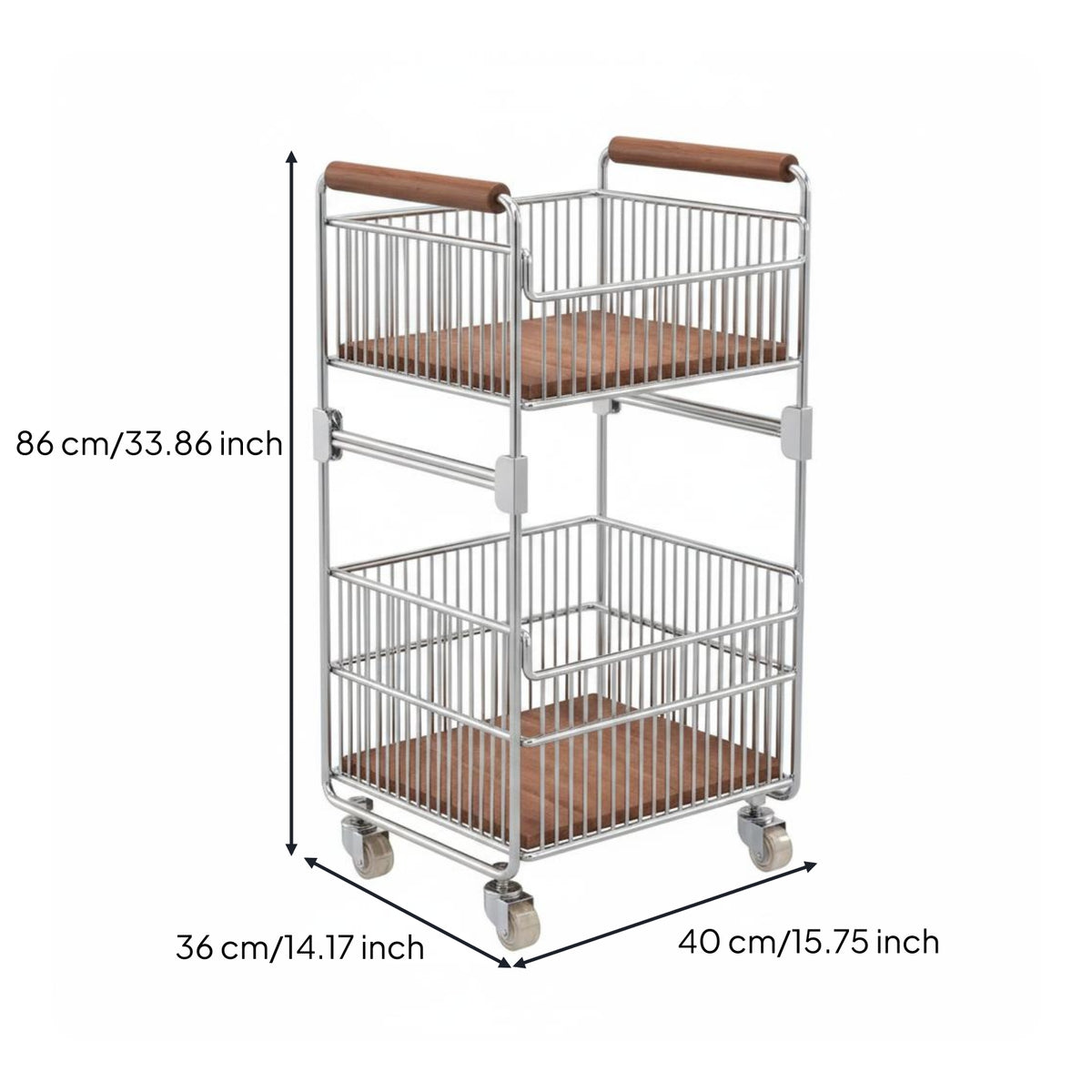 Tiered Laundry Basket Layered Mobile Clothes Hamper Breathable