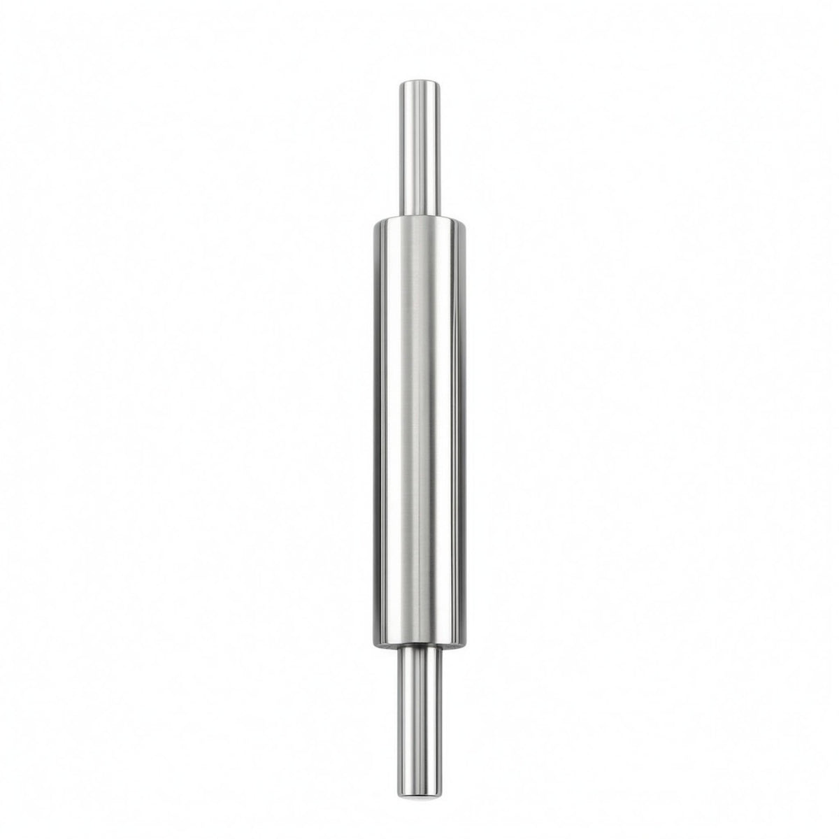 Stainless Steel Rolling Roller Straight Handles Metal Pastry Roller