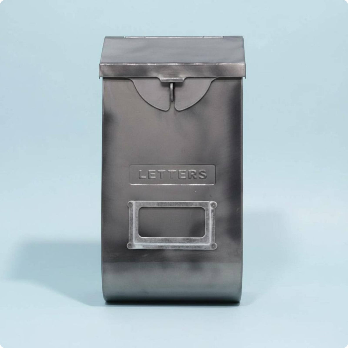 Vintage Metal Mailbox Lockable Home Storage Decorative for Office