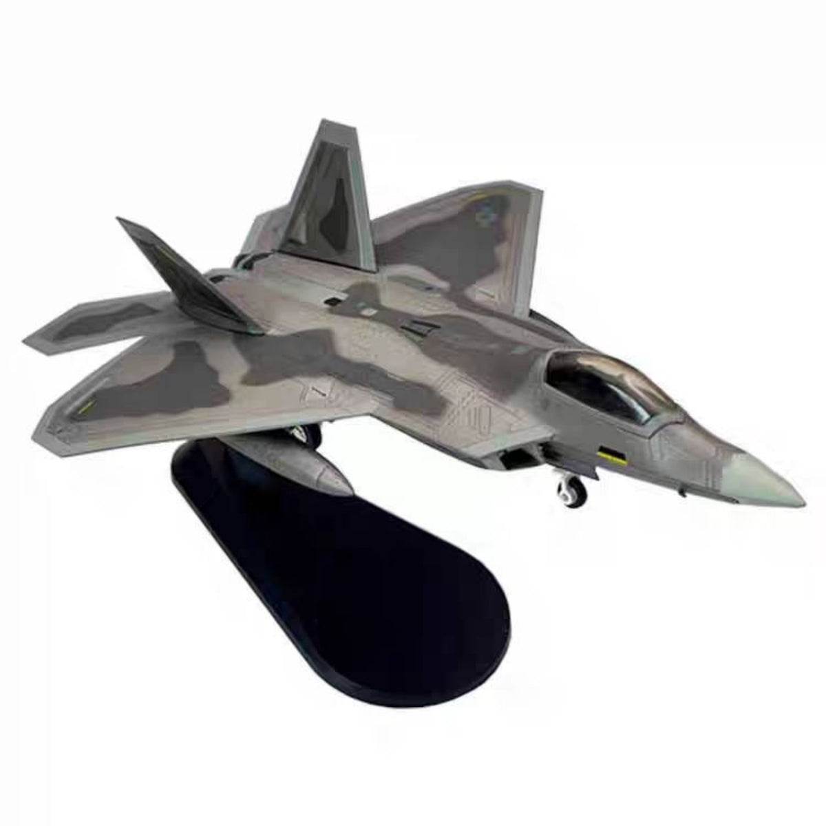 1/100 Twin-Tail Fighter Jet Model Printed Panel Markings Fifth-Generation Fighter Jet Model Giftairplane