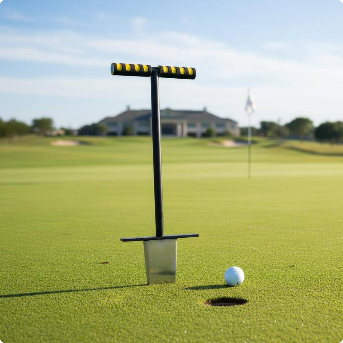 Golf Soil Sampler Stainless Steel Soil Sampling Tool Easy to Use