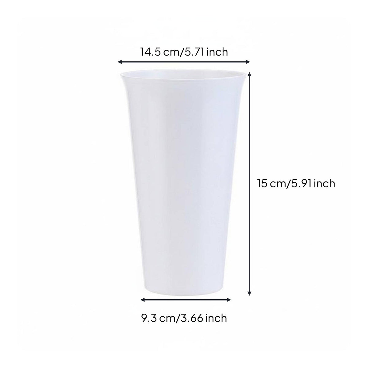 Nordic Design Flower Vase Waterproof Nordic Design Vase Lightweight for Entryway