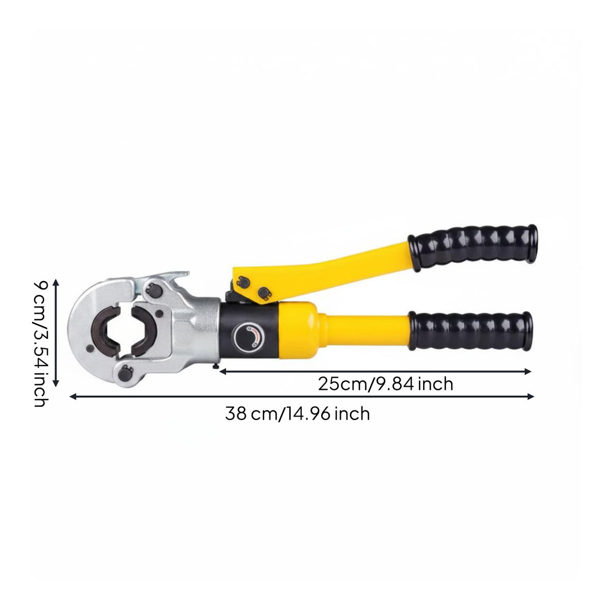 Manual Pipe Press Tool Heavy Duty Hydraulic Crimping Portable Case