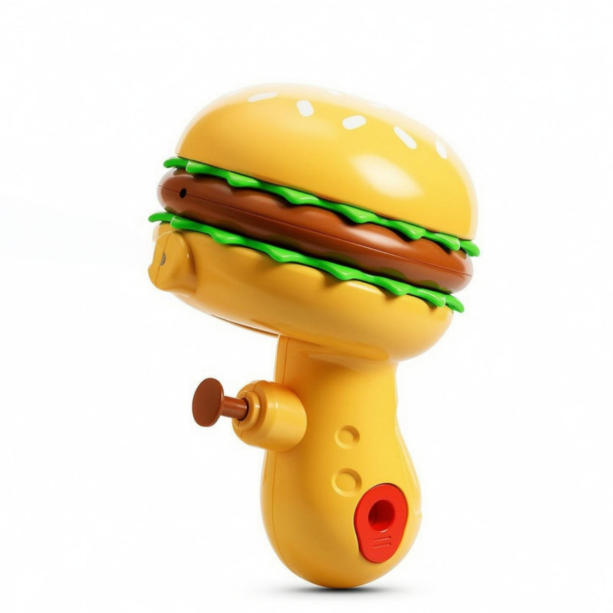 Handheld Hamburger Water Lightweight Press Water Toy Waterproof Squirt Sturdy for Children, Toddlers, Park Outings