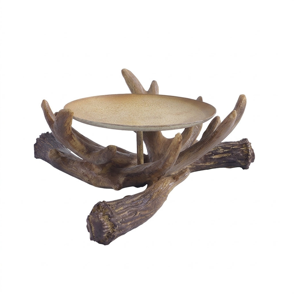 Deer Antler Candle Holder, European Style Resin Craft