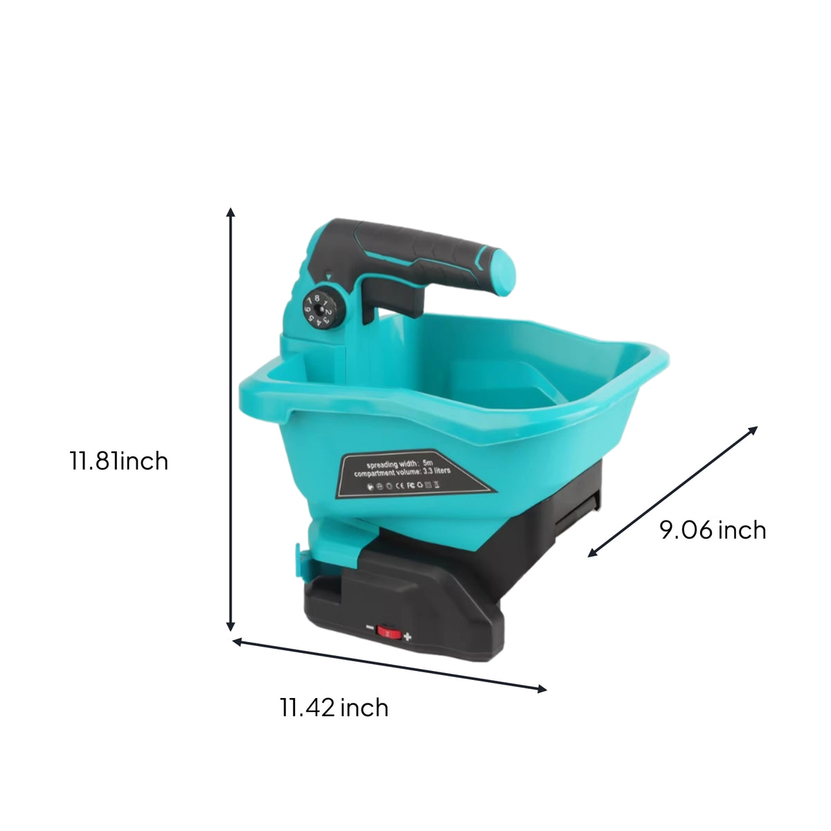 Handheld Spreader Adjustable Settings Handheld Fertilizer Spreader