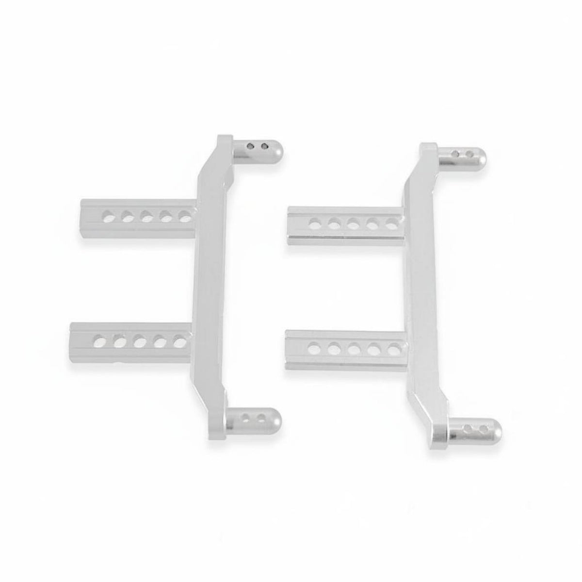 2 Pieces Metal RC Car Body Pillar Lightweight Aluminum Body Post Set Chassis Upgrade Component for Bashing