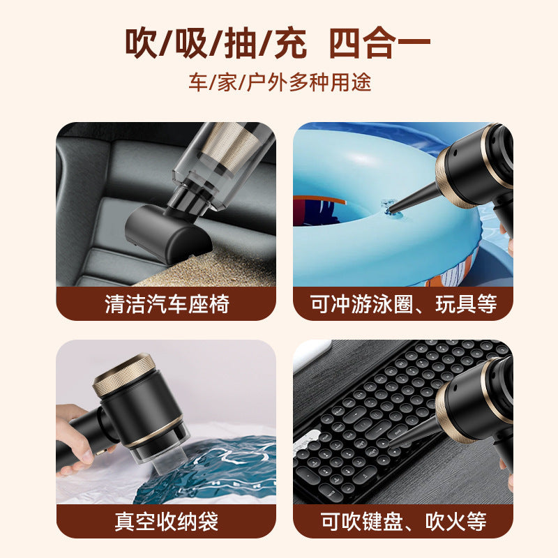 Cordless Handheld Car Vacuum Cleaner with High Suction Power