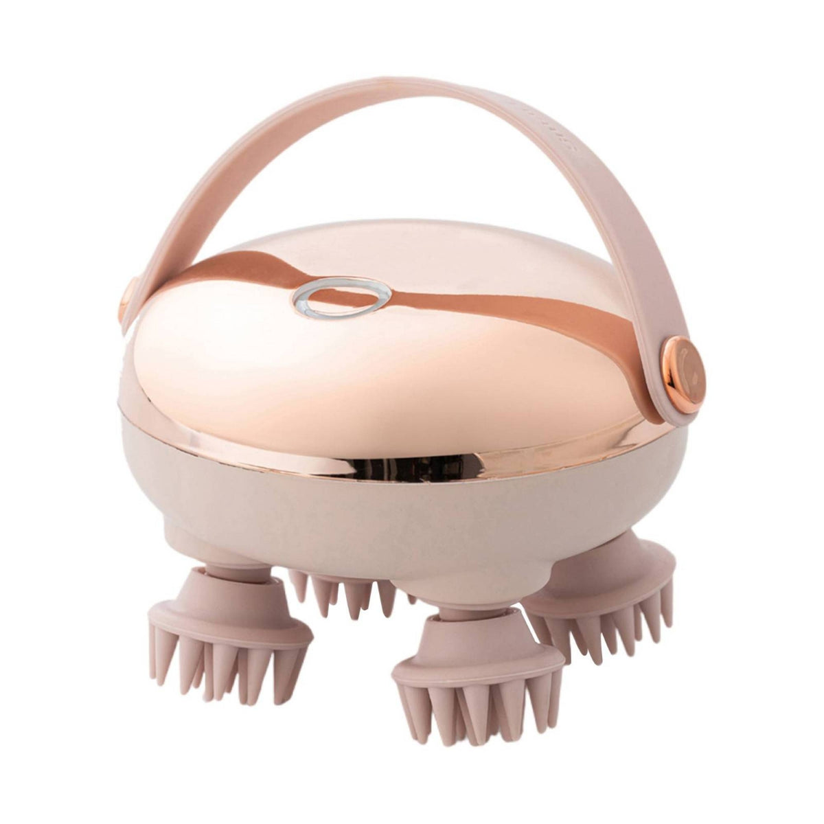 Scalp Massager with Silicone Heads Heated Electric Scalp Massager Ergonomic Portable for Shower, Travel