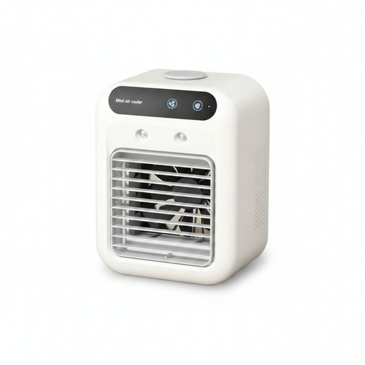 USB Rechargeable Air Cooler 2-Speed Desktop Mini Air Conditioning Unit Top Fill