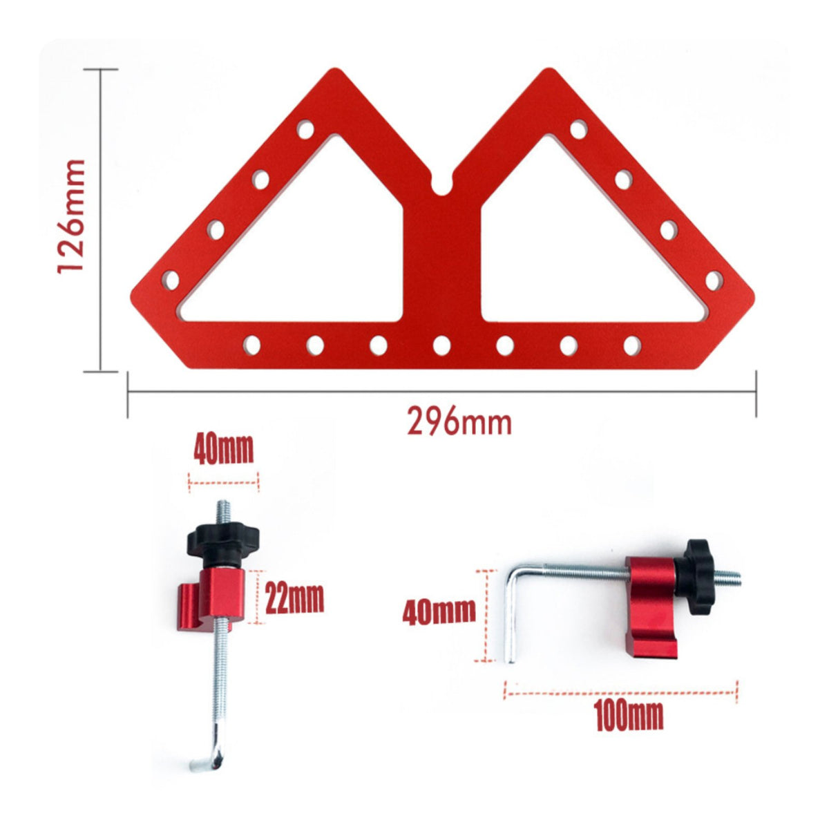 Woodworking Corner Clamp Precise Alignment 90 Degree Positioning Clamp