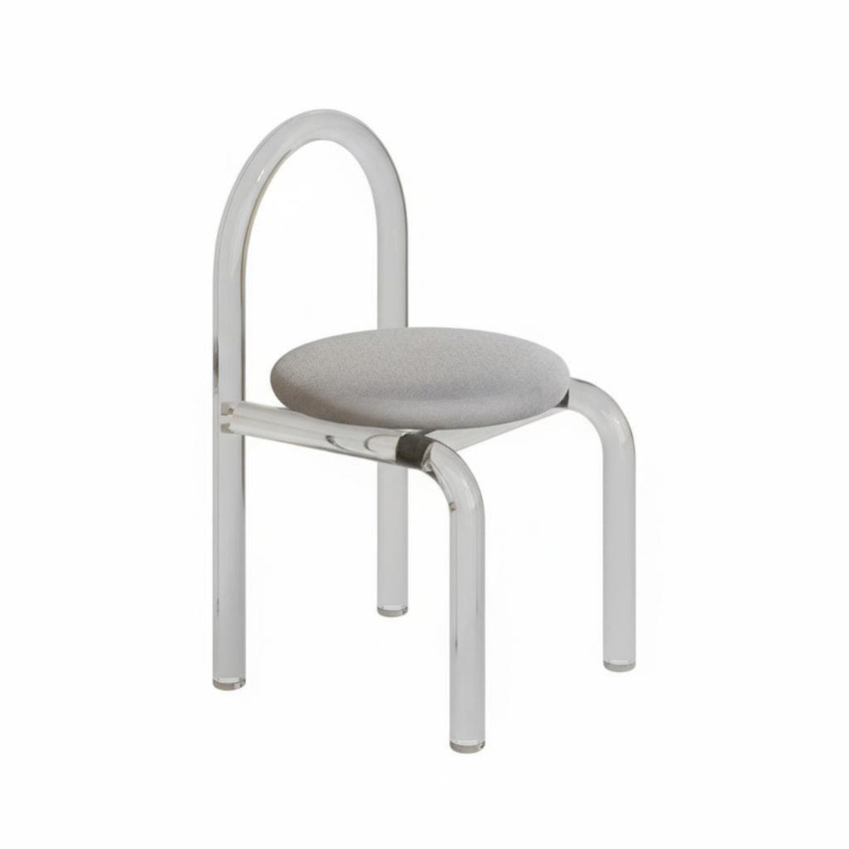 Backless Saddle Stool Minimalist & design Wooden Frame Saddle Stool for Dining Area