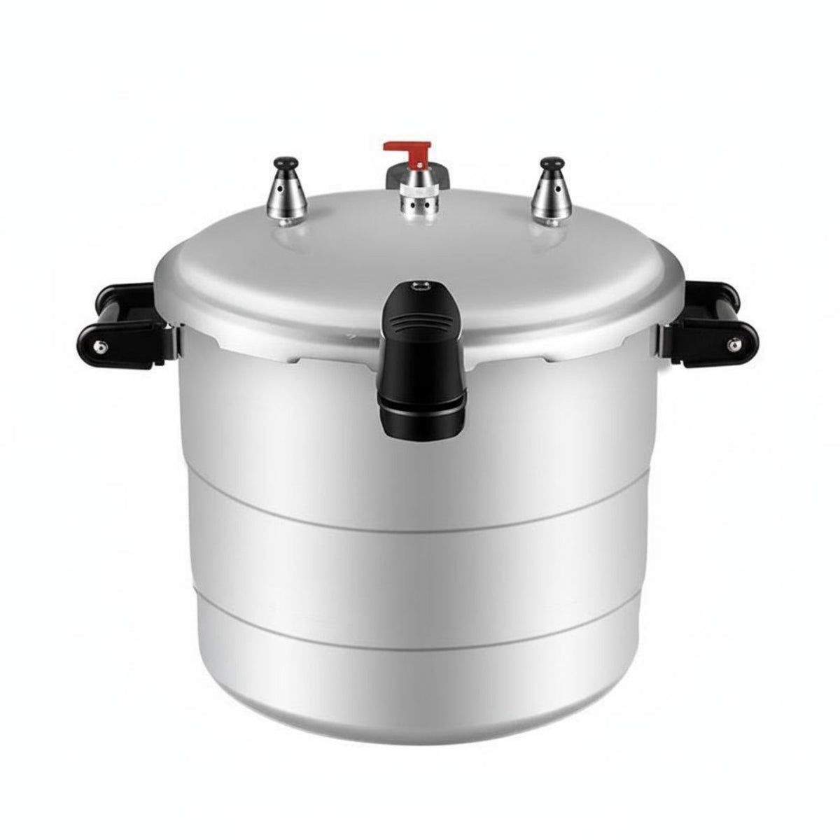 Burst-Resistant-Proof Commercial Pressure Cooker Fast Cooking Large Capacity Pressure Pot Safety Locking Lid Large Capacity Canning Pot Long-Lasting for Caterers, Chefs, Restaurant, Cafeteria
