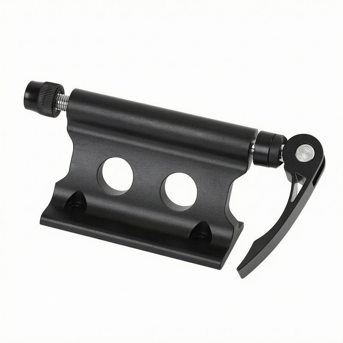 Bike Fork Mount Fast-Release Clamp Holder Countersunk Holes Fast-Release Fork Clamp Space-Efficient Bike Part