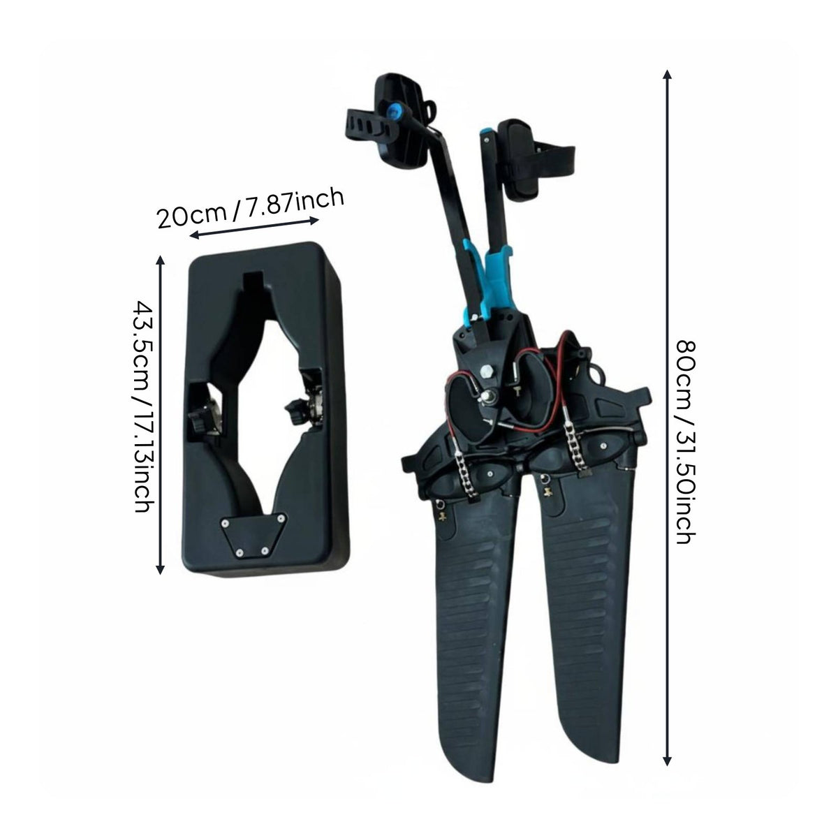 Foot Pedal Propulsion Unit Easy to Install Fishing Boat Pedal Drive Sturdy Inflatable Boat Propeller for Water Travel