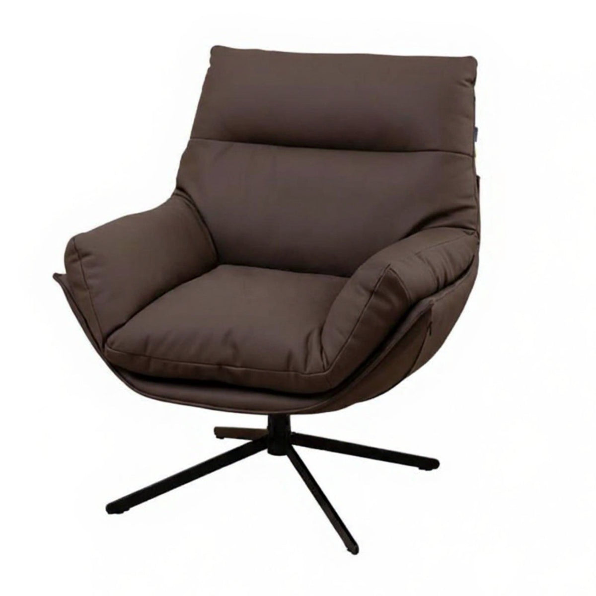 Rotating Armchair with Ottoman Luxurious and Design Chair and Ottoman Set Ergonomic Design Highspine Supportiveing for Bedroom