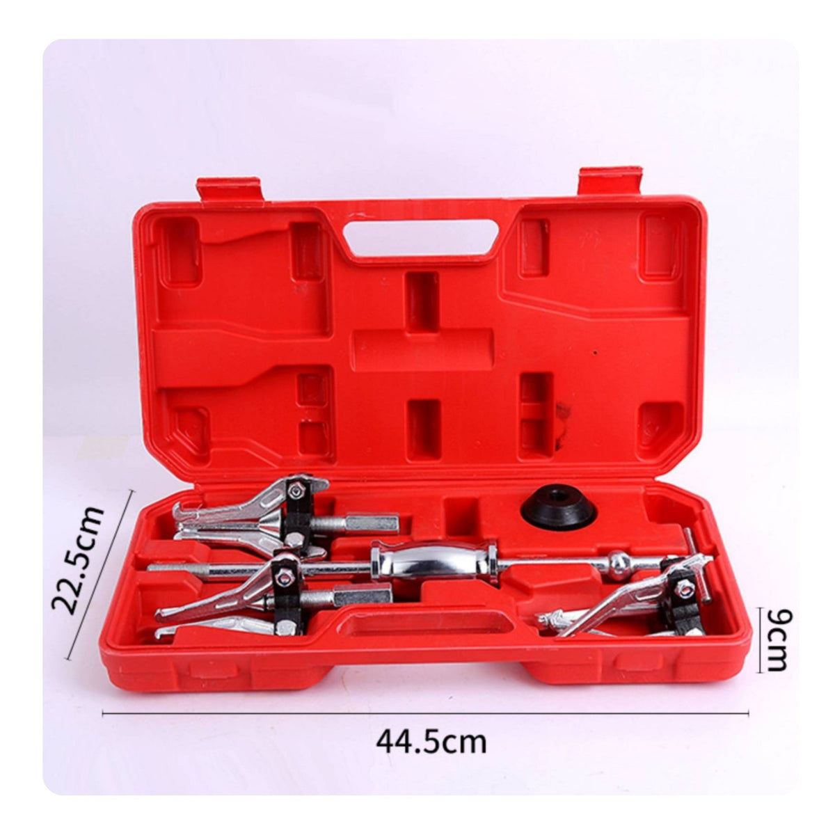 5 Pieces Slide Hammer Puller Multi-Purpose Bearing Remover Tool for Garage